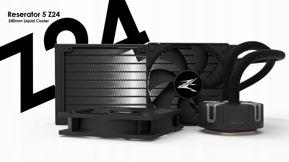 Zalman vodní chladič Reserator5 Z24 240 mm ZE1225ASHx2 černý