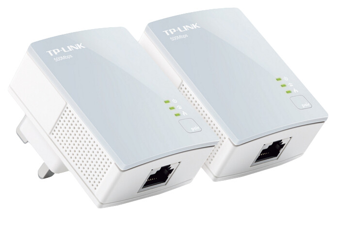 TP-Link Mini TL-PA411KIT síťový adaptér, bílý adaptér