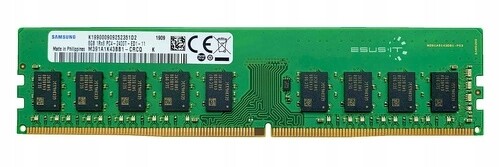 paměť Ram 1x 8GB Samsung Ecc Unbuffered DDR4 1Rx8 2400MHz PC4-19200 Udimm
