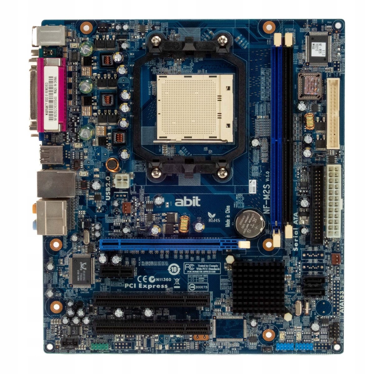 Abit NF-M2S Socket AM2 2x DDR2 2x PCIe 2x Pci mATX