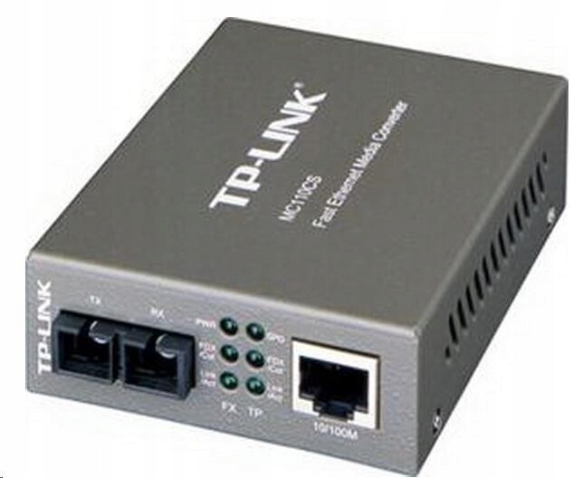 TP-Link MC110CS 100 mbps Konvertor Eth/Optika (single-mode)