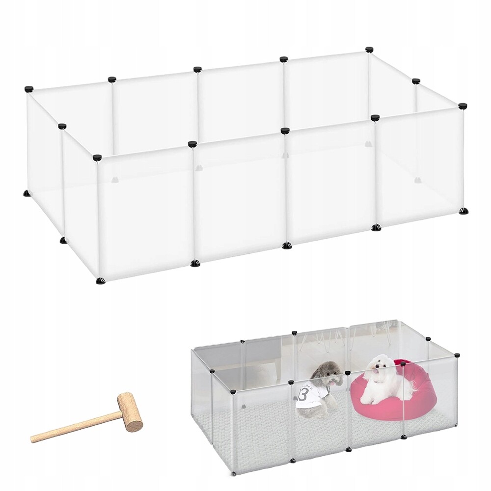 Kotec Pro Malá Zvířata, 12 Dílků S Protiskluzovými Patkami