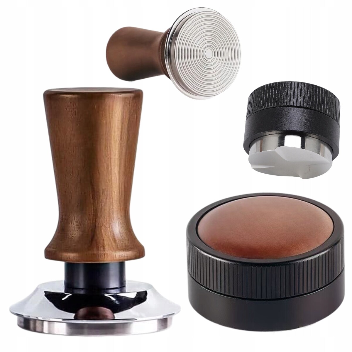 Set Tamper a Lis Regulátor Šlehač Kávy V Kolbě Kávovar 51 mm