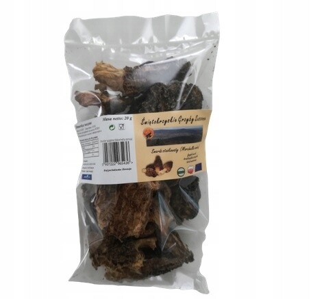 Smardze Sušené Kuželové MAZIVO_20g_ Morchella conica _sbírka 2025
