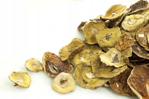 Hnědý podhoubí sušené klobouky 300 g Podlaskie (lat. Imleria badia)