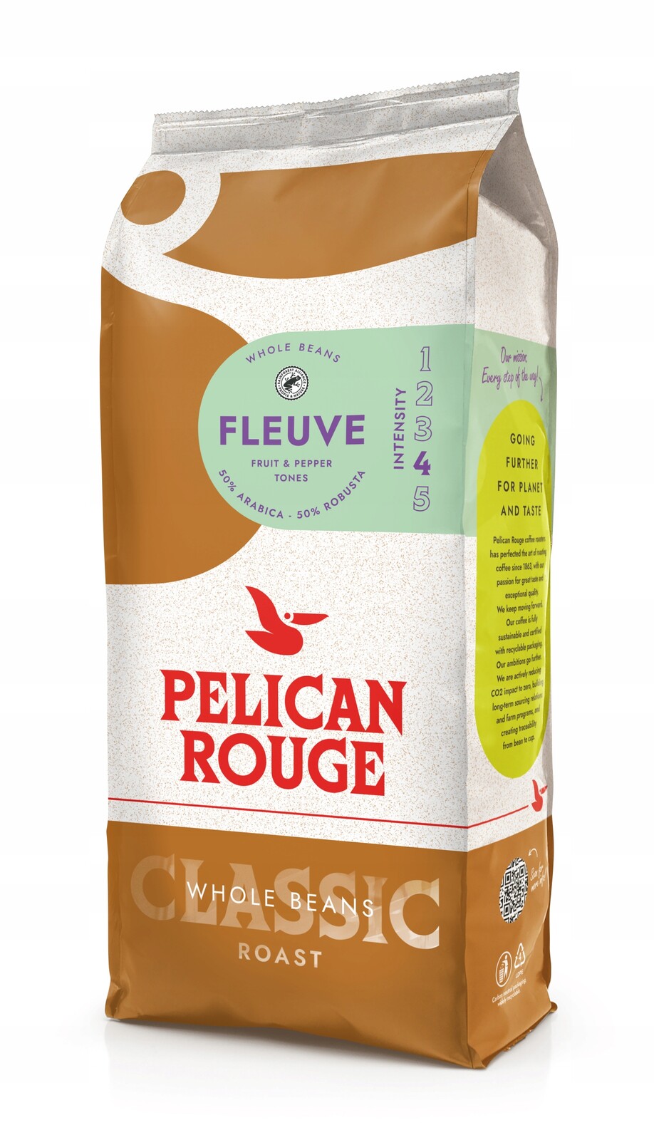 Pelican Rouge Fleuve kávová Káva 1kg Čerstvá Silná