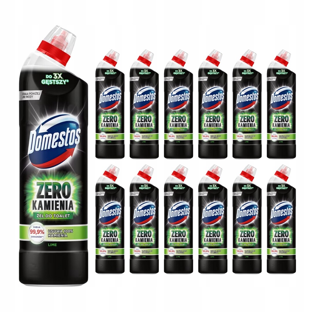 Domestos Nula vodního kamene Tekutý přípravek na odstraňování vodního kamene Lime 750 mlx12