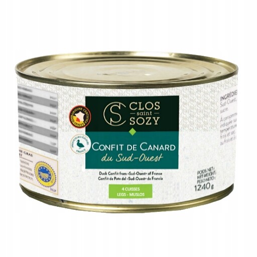 Confit de Canard du Sud-Quest Clos Saint Sozy 1240 g