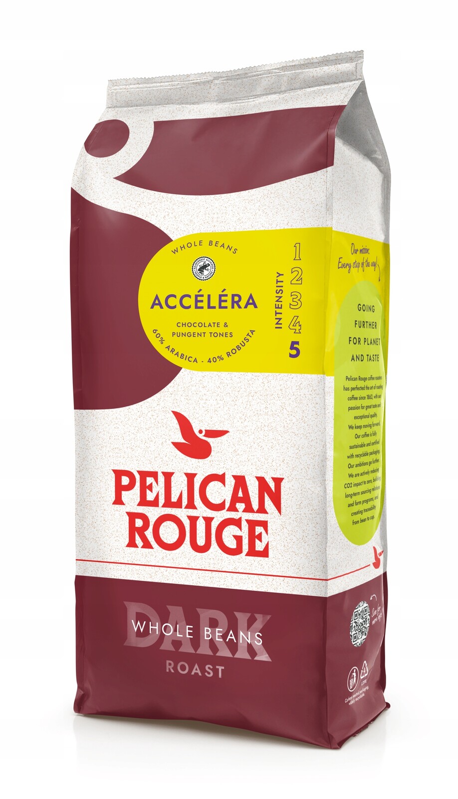 Káva Zrnková Pelican Accelera 1 kg – Intenzivní síla a čokoládové aroma