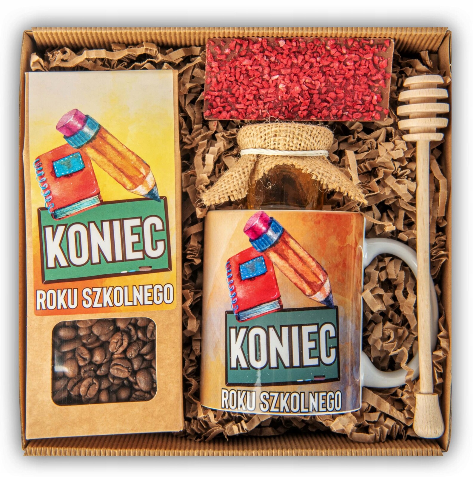 Dárek Pro Učitele Poděkování Konec Roku Káva Čokoláda Med