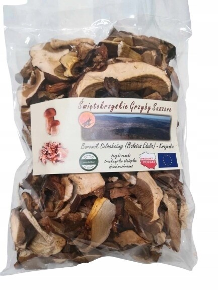Sušený HŘIB_200G_SKLIZEŇ 2025_KL 1._SVATOKŘÍŽSKÉ Sušené Houby
