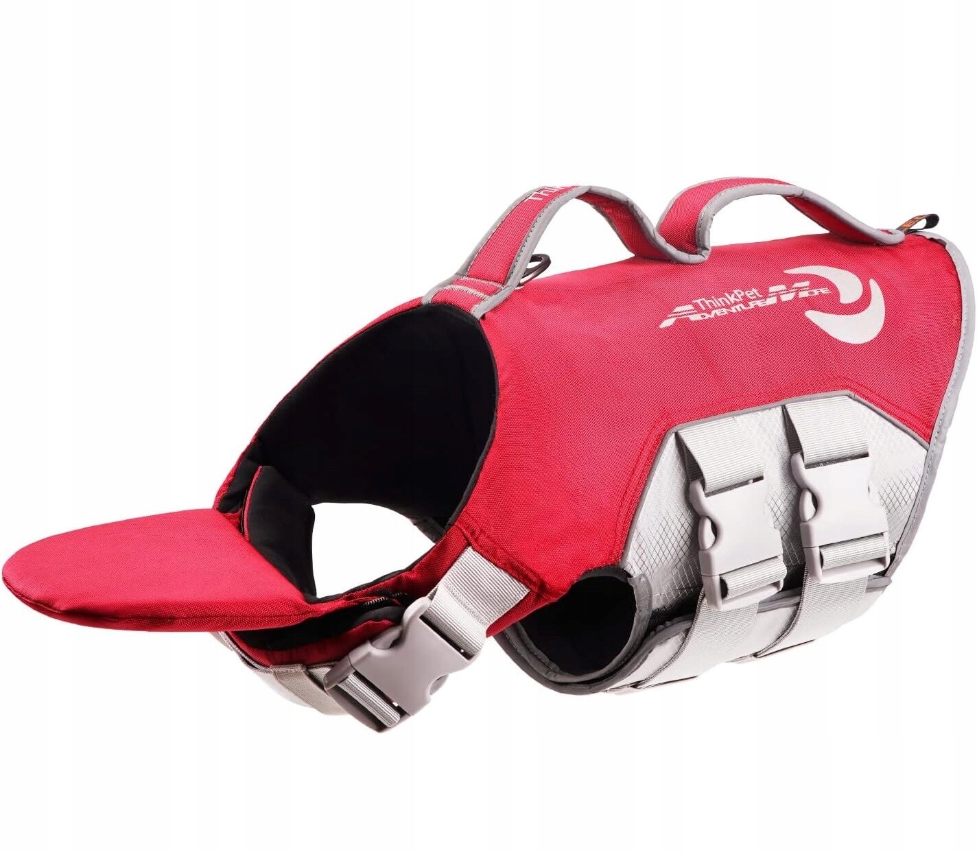 Záchranná vesta pro psa s odrazkami, nastavitelný záchranný držák, velikost S