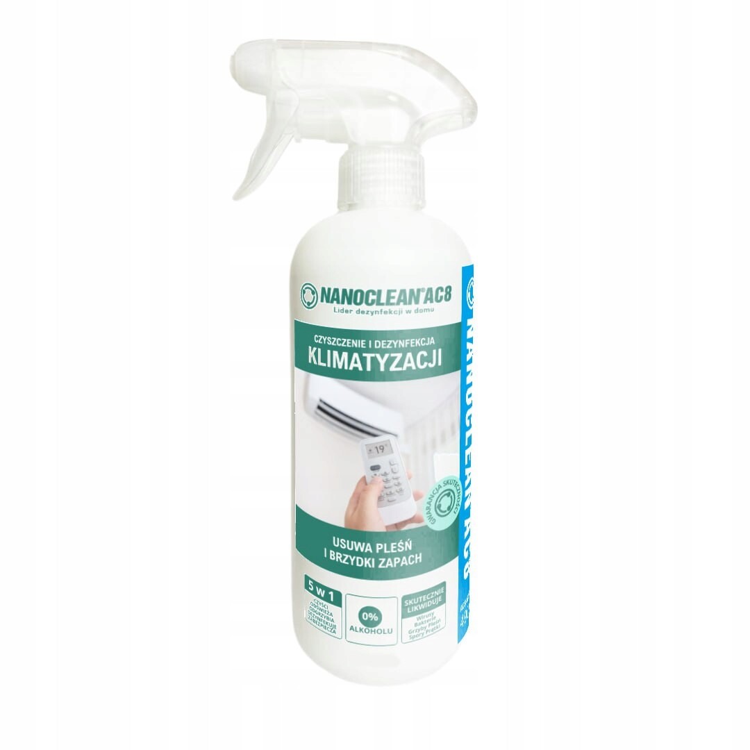 Nanoclean AC8 Home pro odstraňování plísní a čištění Klimatizace 5v1 Atest Pzh