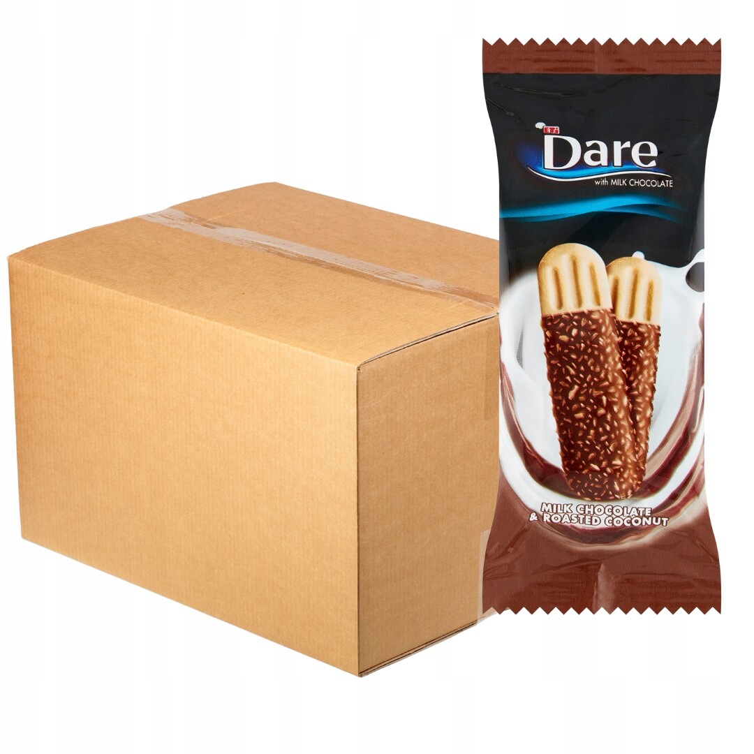 Eti Dare Sušenky zalité čokoládou s kokosovým posypem 44,5 g x 24 kusů