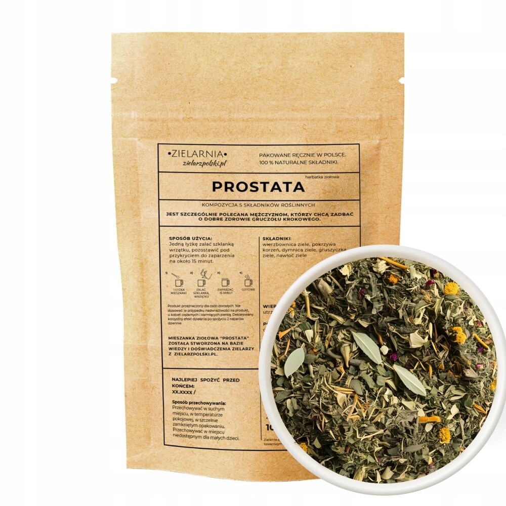 Prostata bylinný čaj 100g Zielarzpolski . Pl