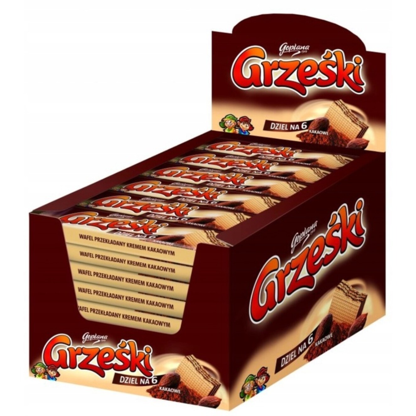 Grześki Oplatek plněný kakaovým krémem 26 g x 36 kusů