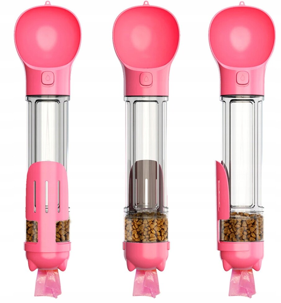 Skládací (cestovní) plastová Reverse růžová 0,5 l