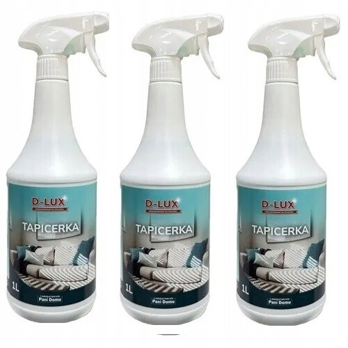 3 x D-Lux čisticí kapalina na koberce a čalounění 1 l