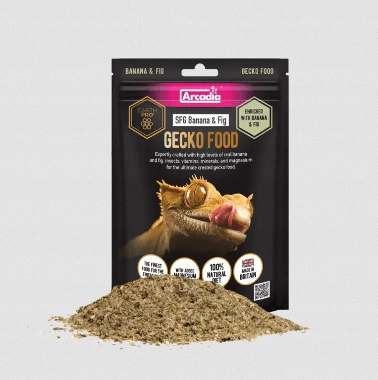 Krmivo s fíkovou a banánovou Krmivo pro chocholaté gekony 180 g Arcadia Sfg