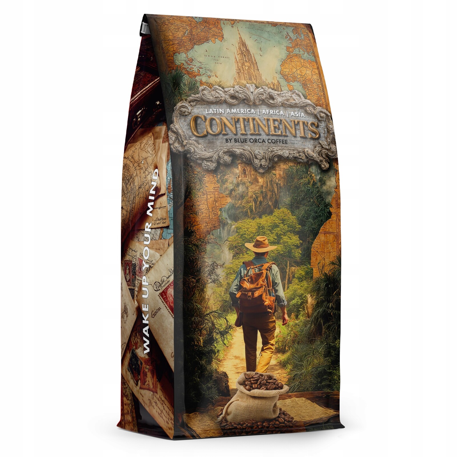 Káva Continents 1kg směs 2 Limitovaná edice Blue Orca Coffee