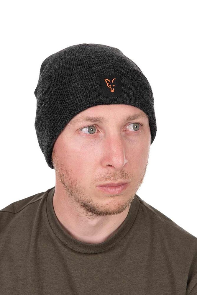 Fox Zimní čepice Collection Beanie Black/Orange