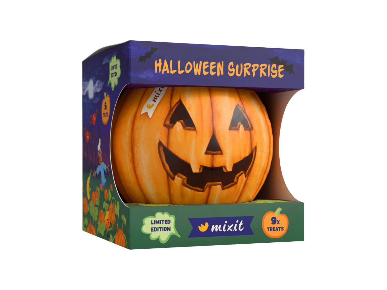 MIXIT Halloweenská dýně plná dobrot 333 g