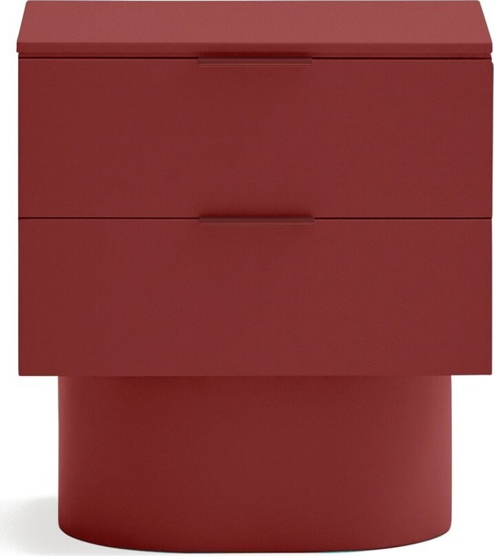 Červený noční stolek Totem – Teulat