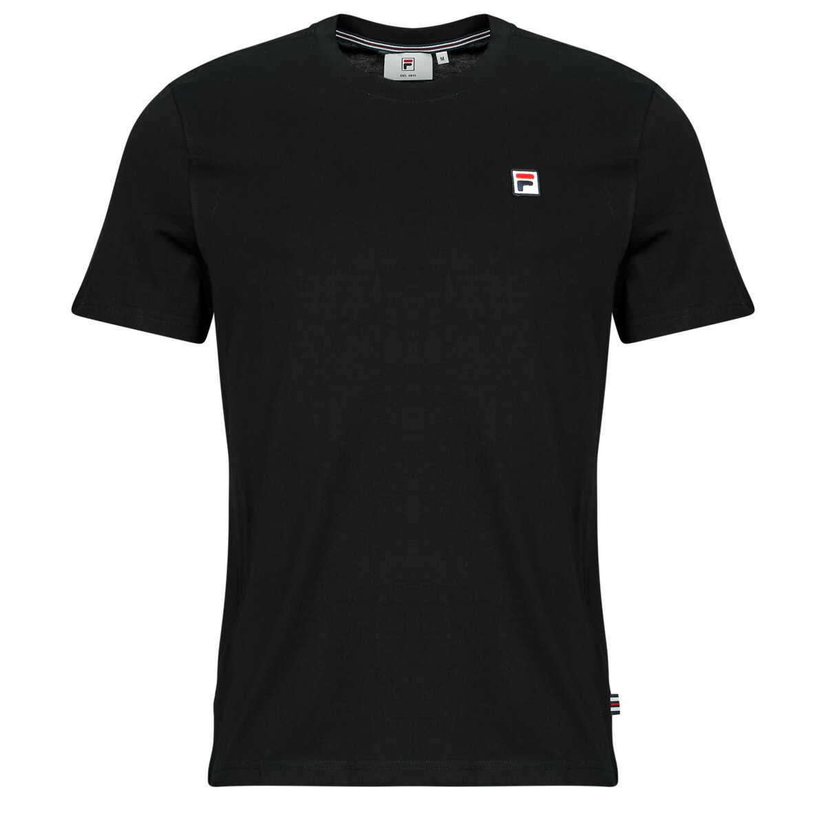 Fila  BIELLA REGULAR SHORT SLEEVE T-SHIRT  Černá