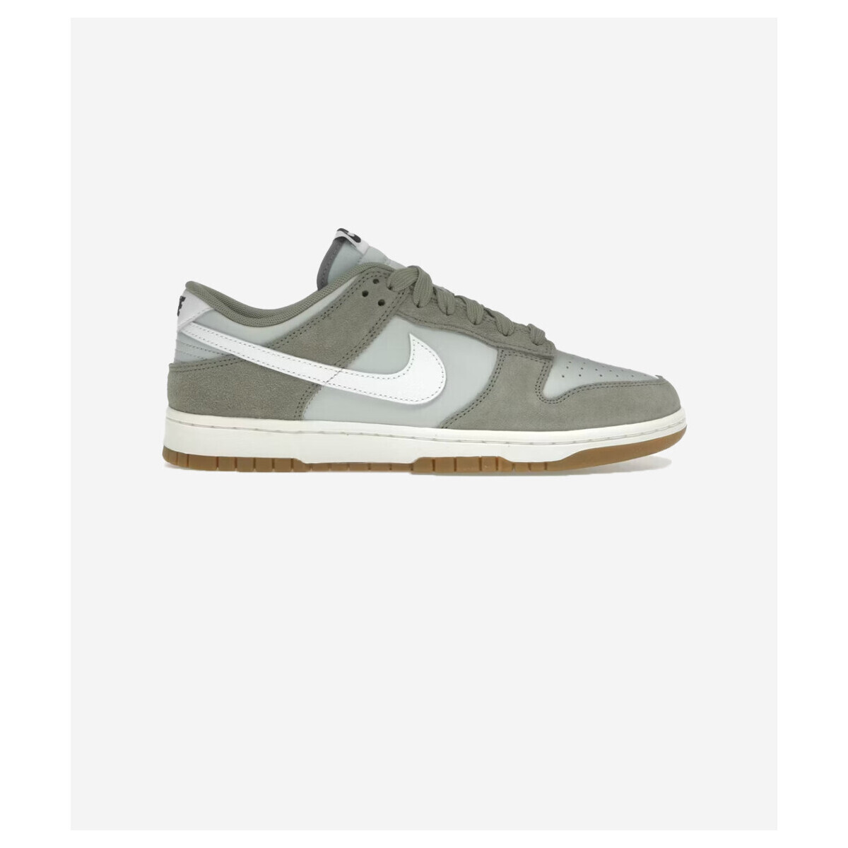Nike  Dunk Low Retro SE Light Silver Light Army Sail White  Zelená