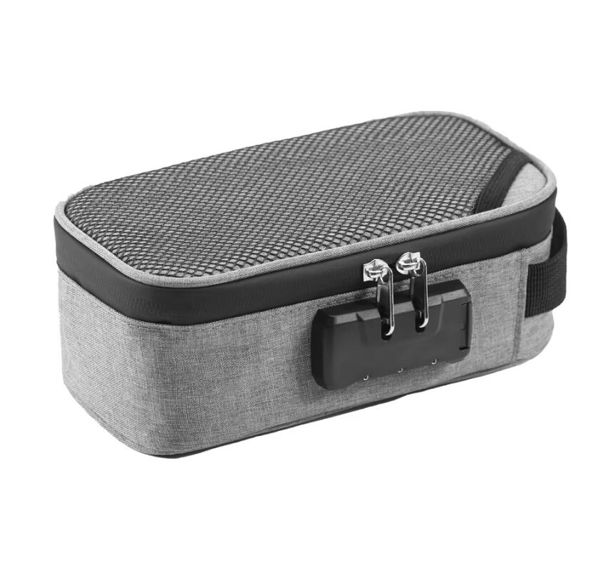 Cestovní taška se zámkem - Šedá
