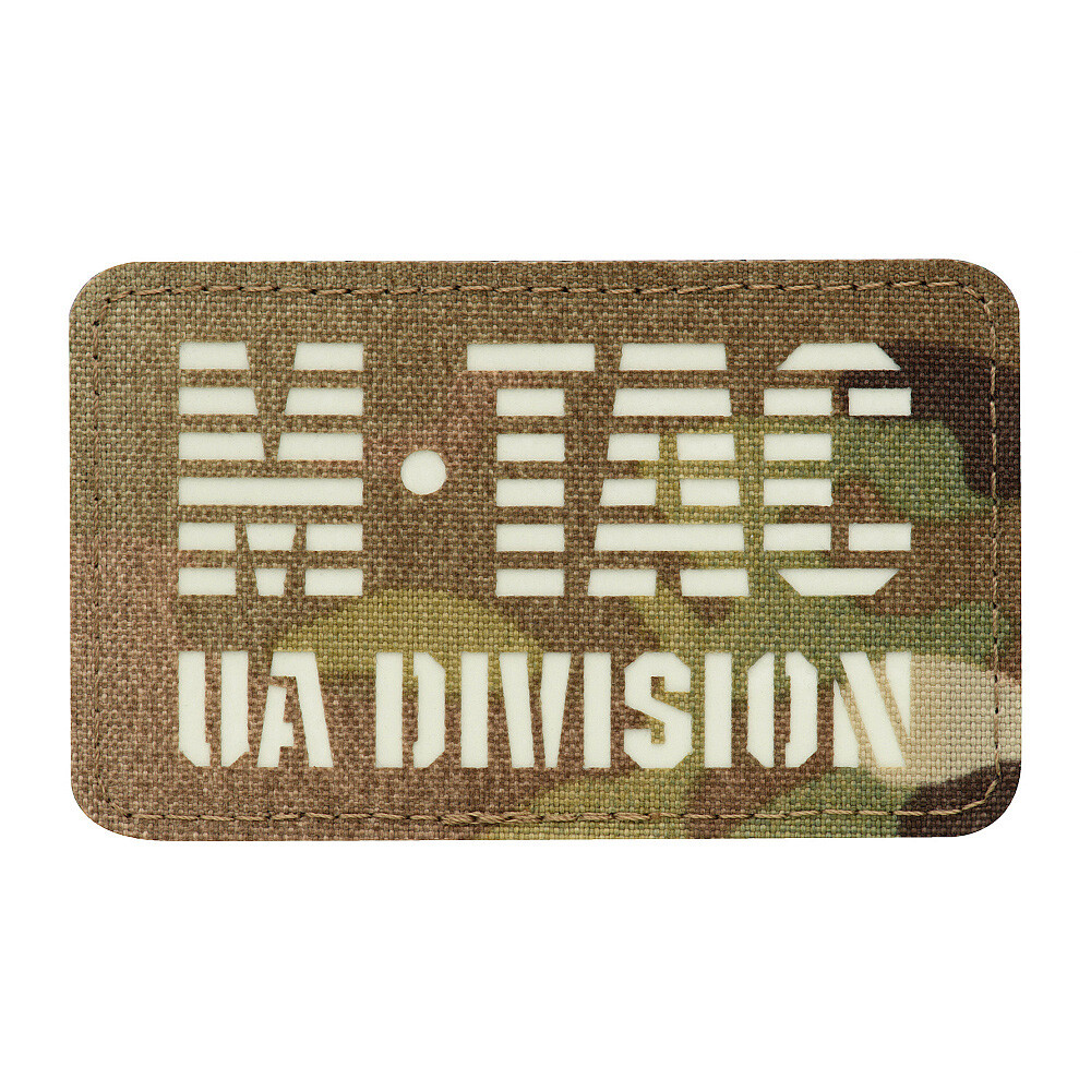 Nášivka M-Tac UA Division Laser Cut Glow - multicam