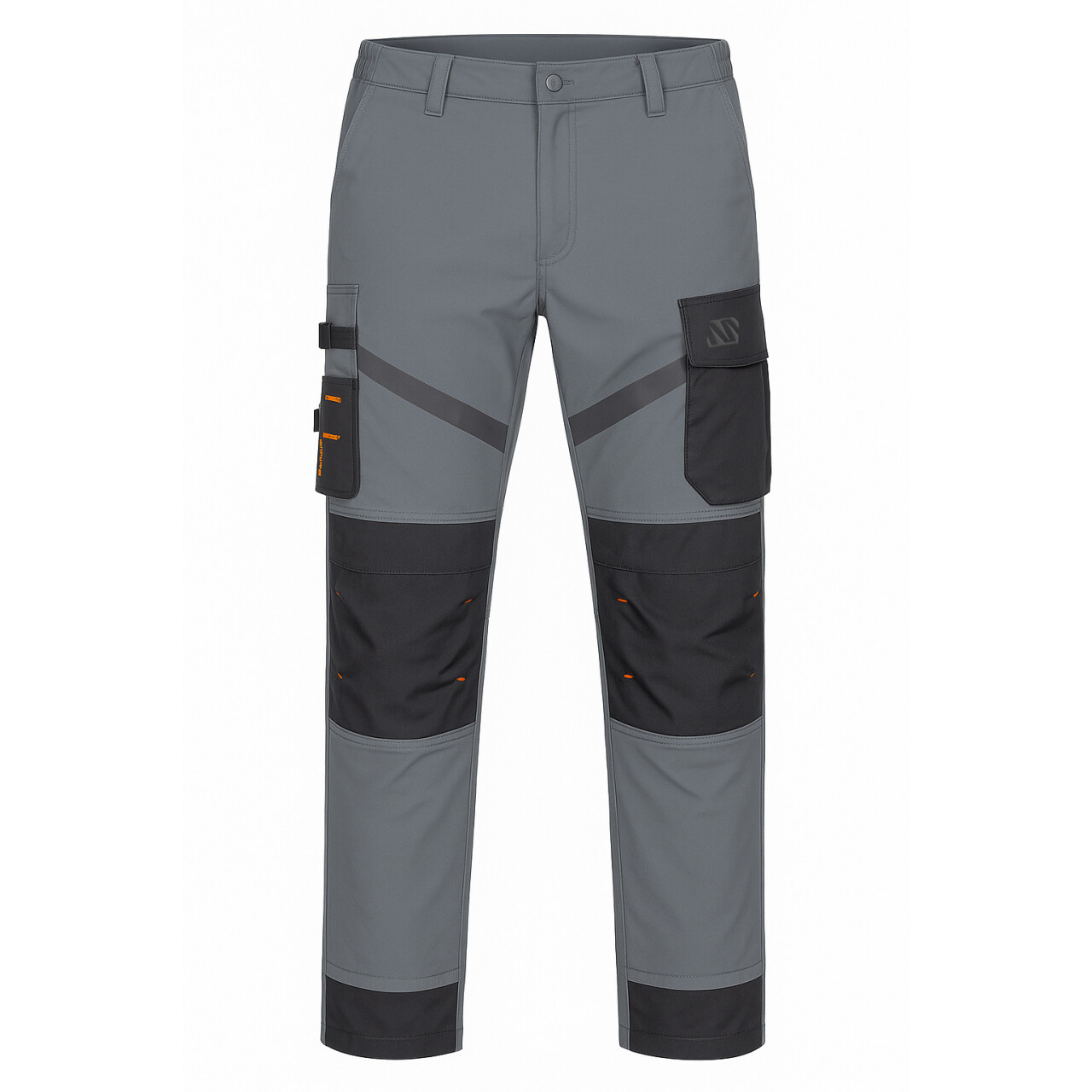 Kalhoty pracovní Bennon Argon - šedé-černé, 44