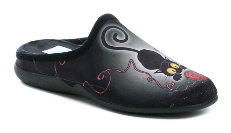 Medi Line 133-025 černé dámské papuče