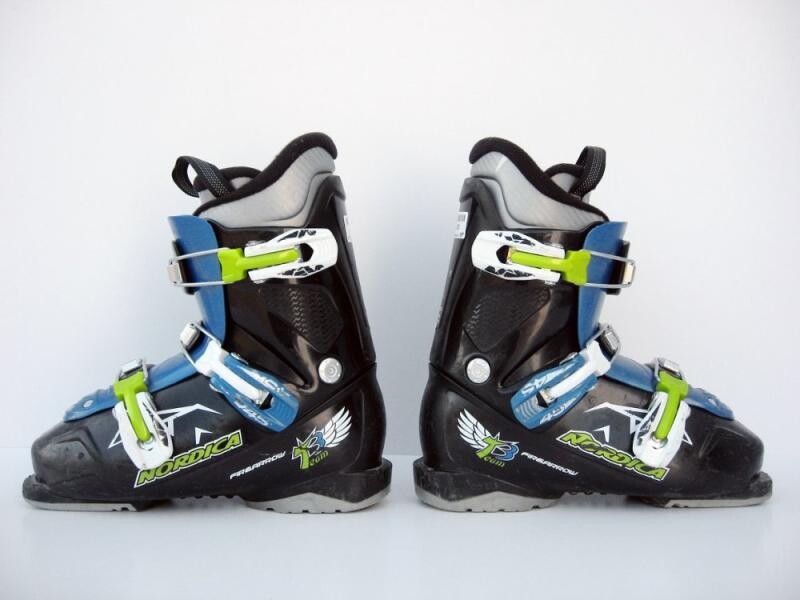 Nordica Dětské použité lyžáky T3 Team Firearrow 235 mm