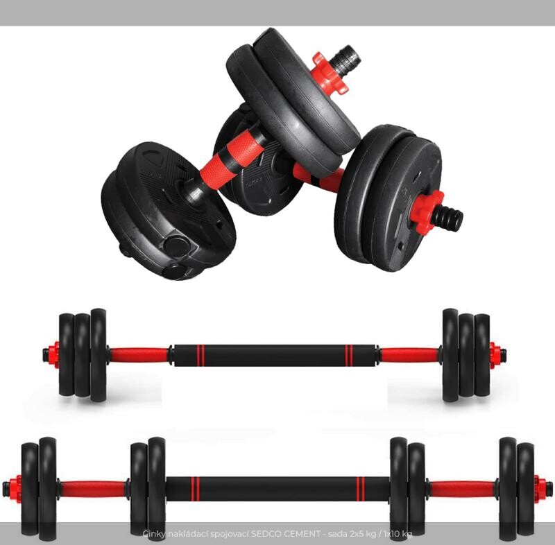 Sedco Činky nakládací spojovací CEMENT - sada 2x7,5 kg / 1x15 kg