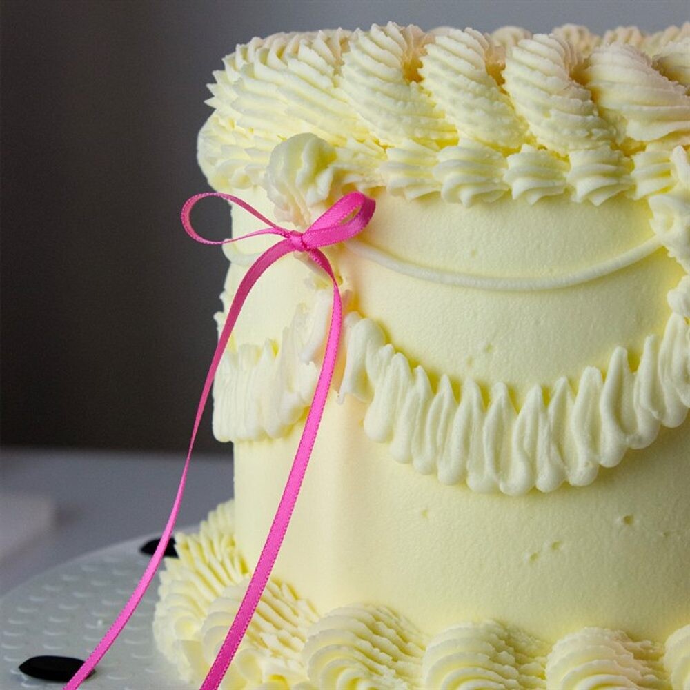 Ozdoby na dort mašle – růžové 8 ks - PME