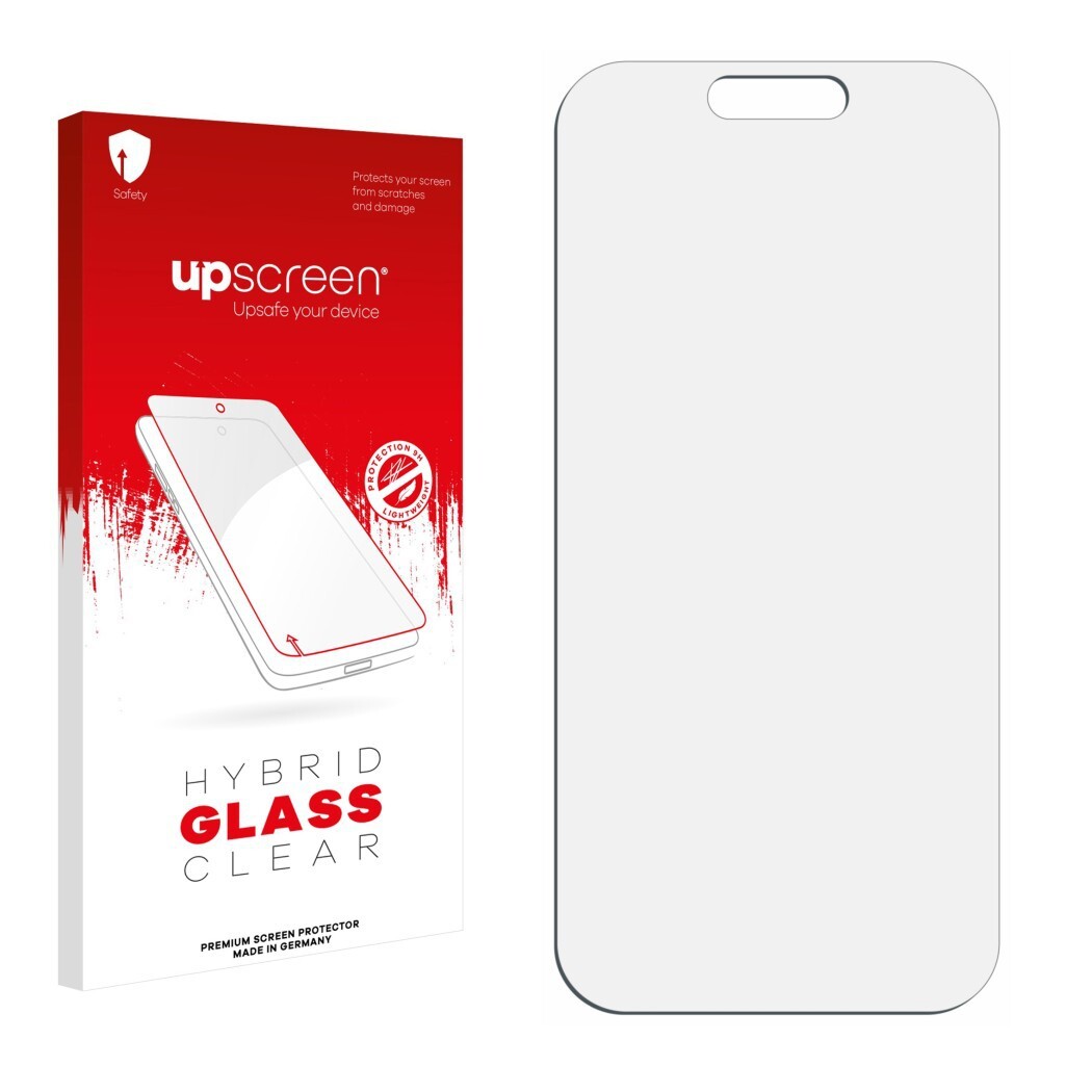 Ochranné sklo upscreen Hybrid Glass Clear Premium Glass Screen Protector for Apple iPhone 17 Pro