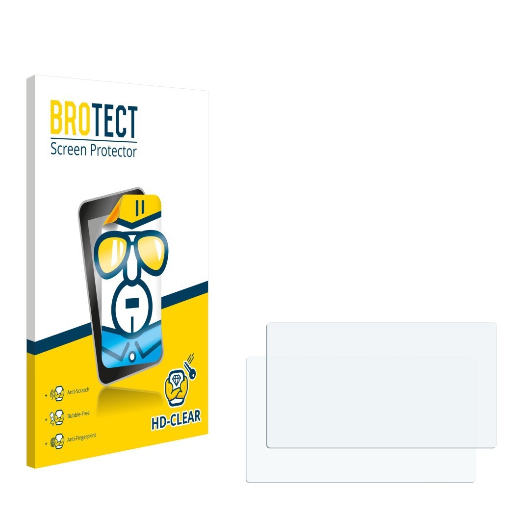 Ochranné fólie 2x BROTECT HD-Clear Screen Protector for Porsche Macan PCM 2017