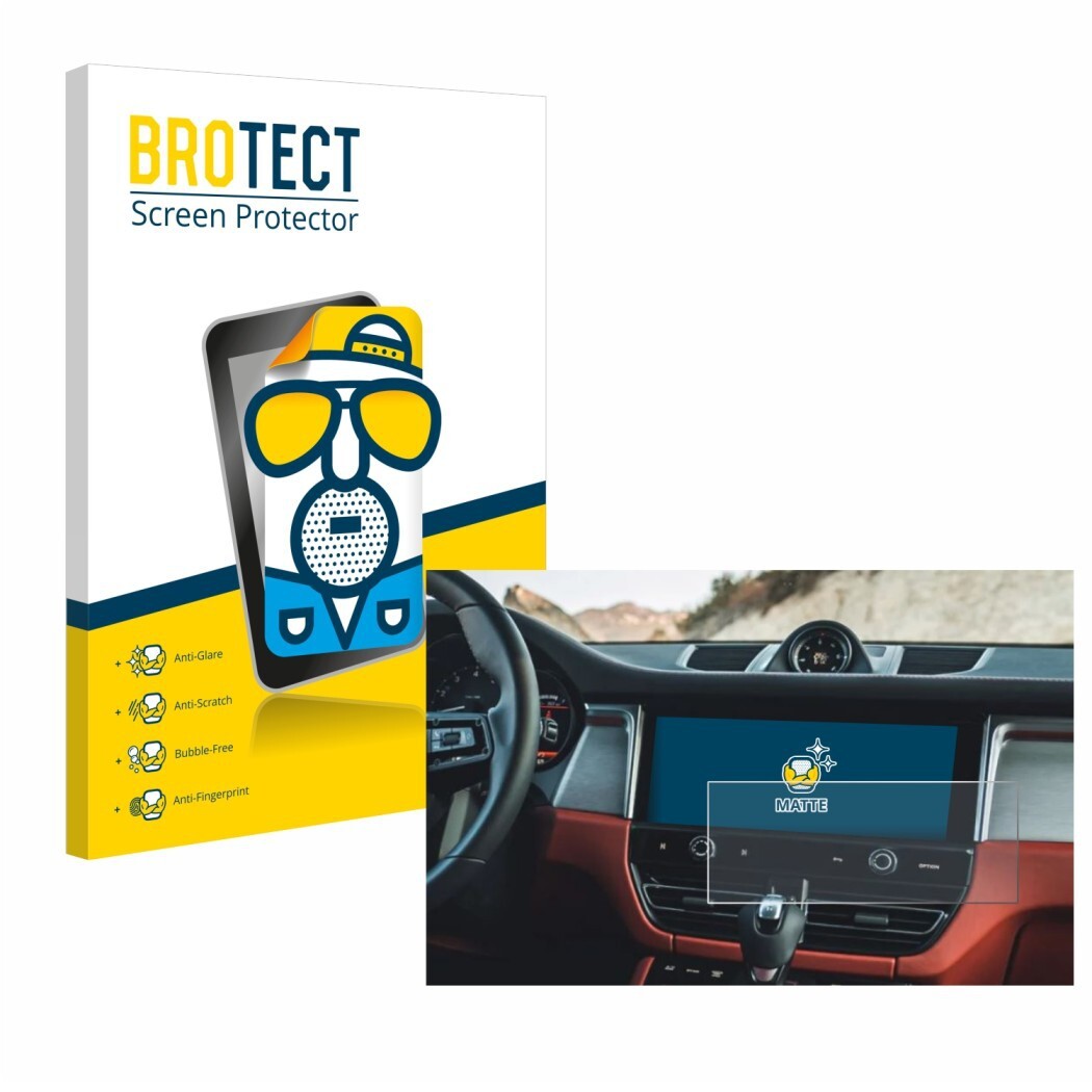 Ochranná fólie BROTECT Matte Screen Protector for Porsche Macan 2023