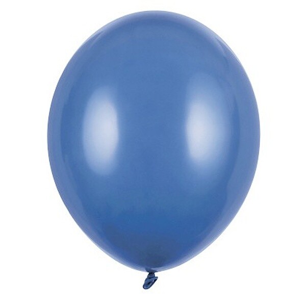 Balónky latexové pastelové námořnicky modré 23cm 100ks