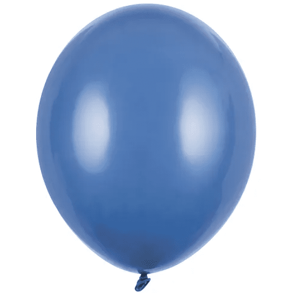 Balónek latexový pastelový námořnický modrý 30 cm 1 ks