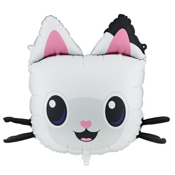 Balónek fóliový Pandy Paws Gabby's Dollhouse 65x57 cm