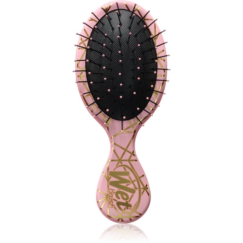 Wet Brush Mini Detangler Geos kartáč na vlasy cestovní Peach 1 ks