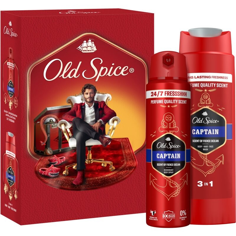 Old Spice Captain Gentleman Set dárková sada pro muže