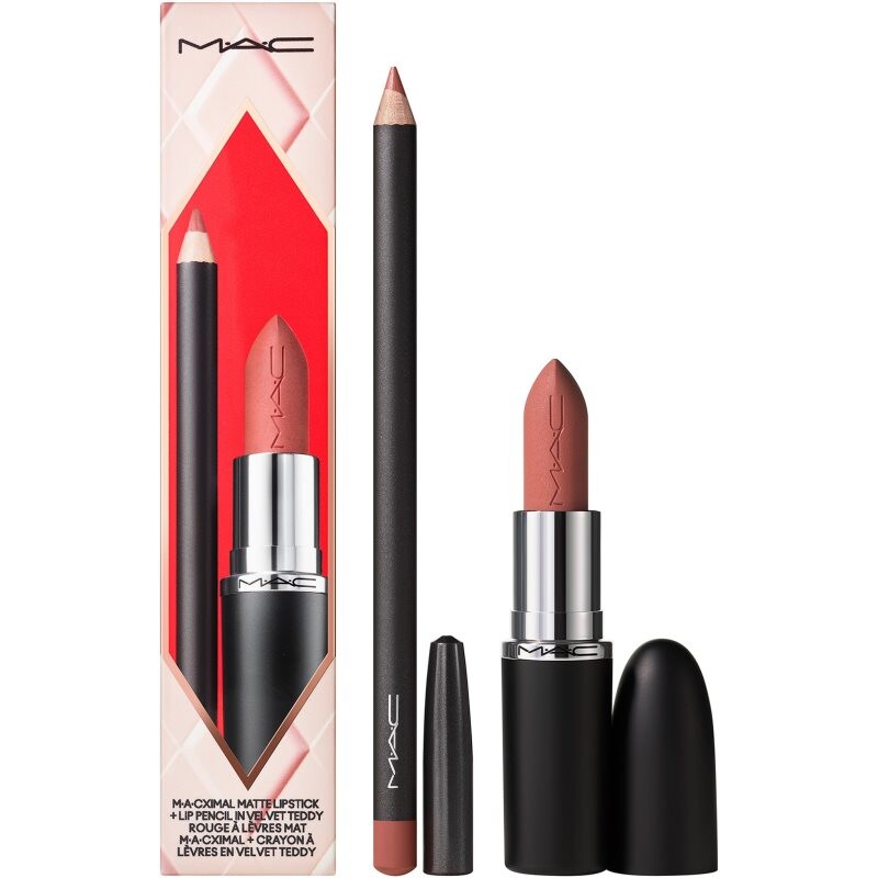 MAC Cosmetics Holiday Topsy-Teddy Lip Kit dárková sada na rty