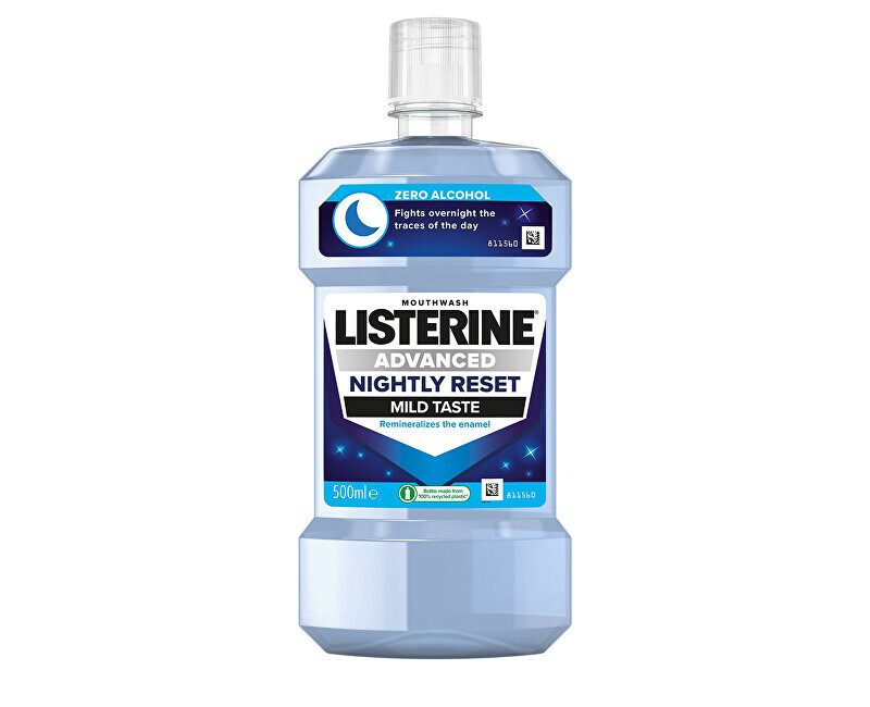 Listerine Ústní voda Advanced Nightly Reset Mild Taste 500 ml