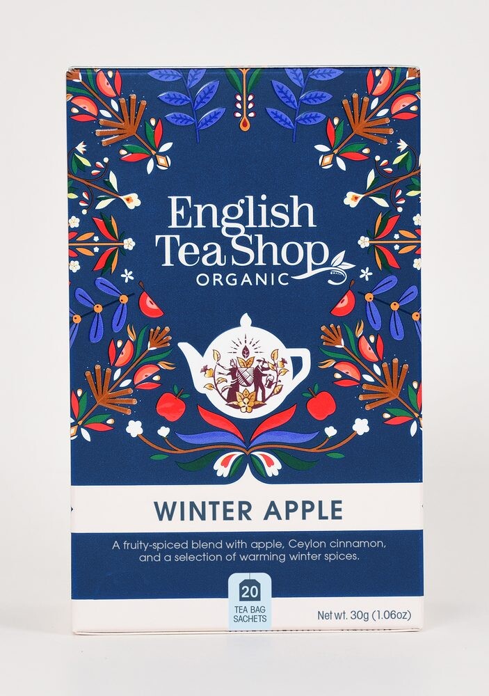 ENGLISH TEA SHOP Čaj Zimní jablko 20 ks