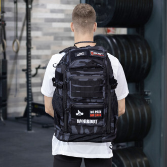 Workout Fitness batoh Goliáš WORKOUT - 50 l - camo WOR509