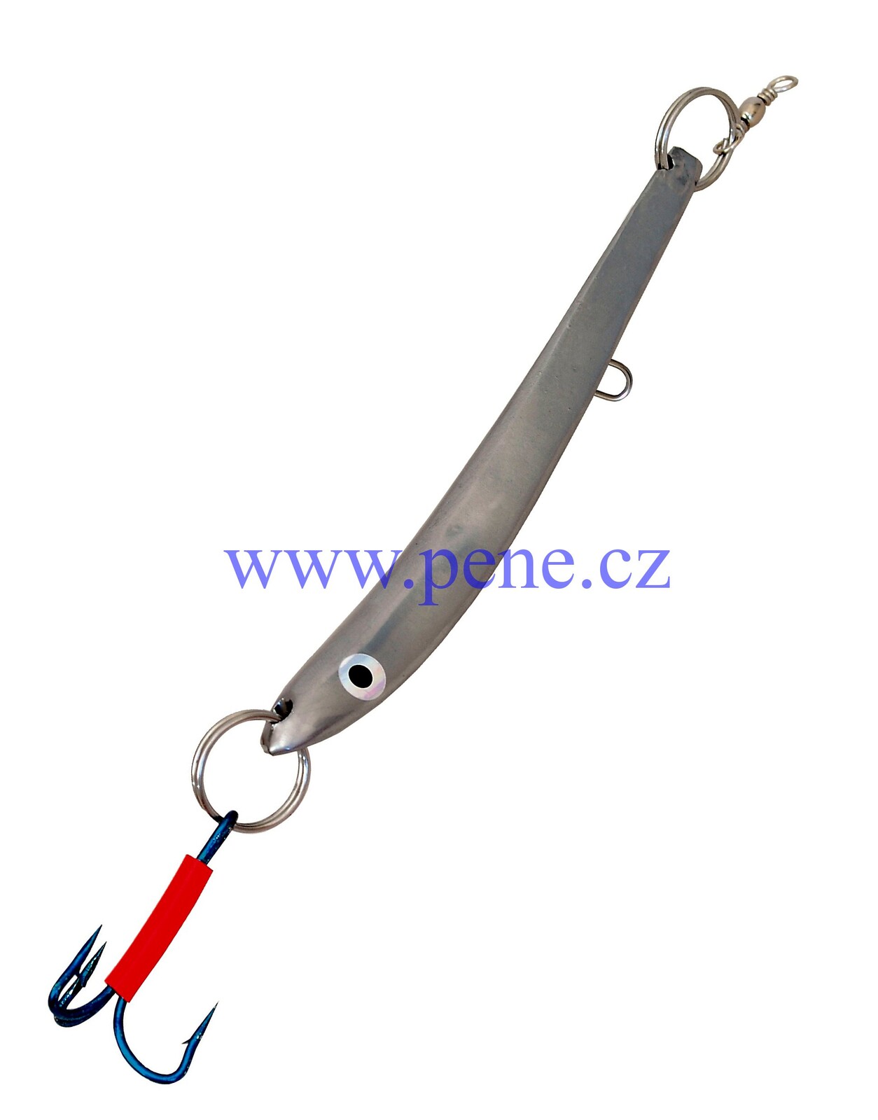 ICE fish Pilker Banán stříbrný 250g