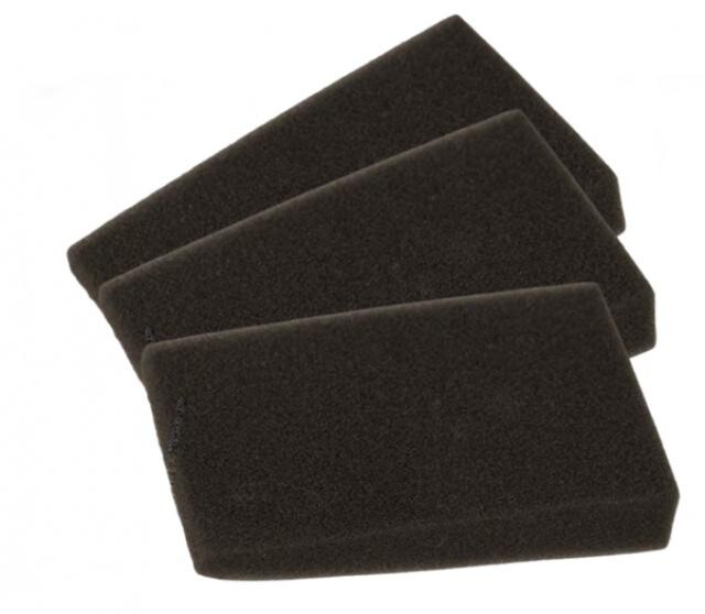 Filtry pro vysavače KÄRCHER T12/1, T15/1 pěnové 3ks - náhrada 6.414-802.0